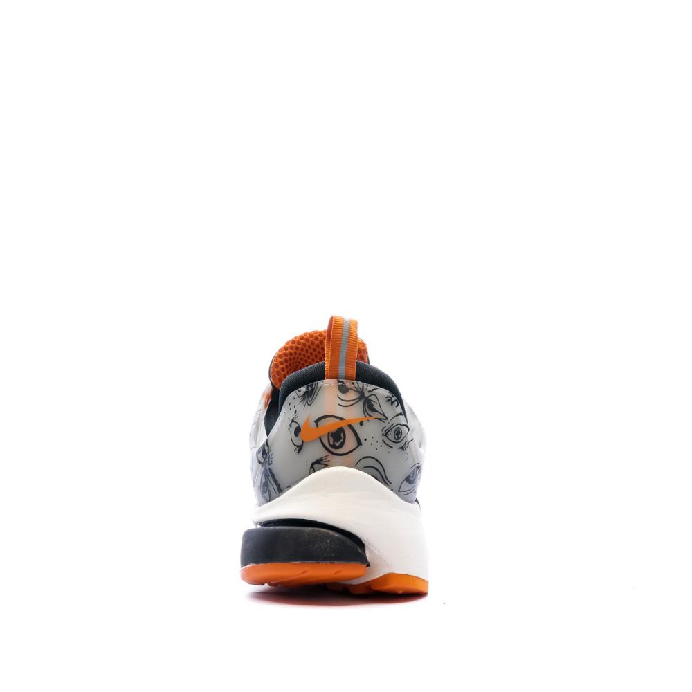 Baskets Noir/Orange Homme Nike Air Presto vue 3
