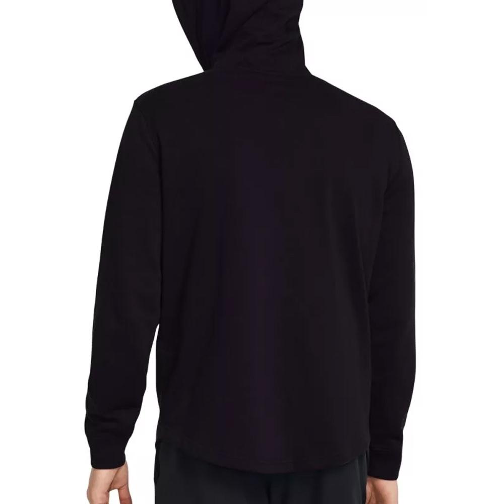 Sweat Capuche Noir Homme Under Armour Rival Fleece Logo vue 2