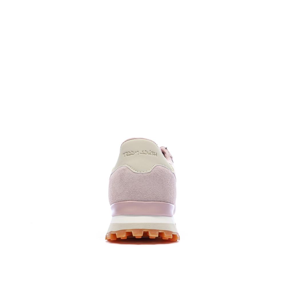 Baskets Roses Femme Teddy Smith 120515 vue 3