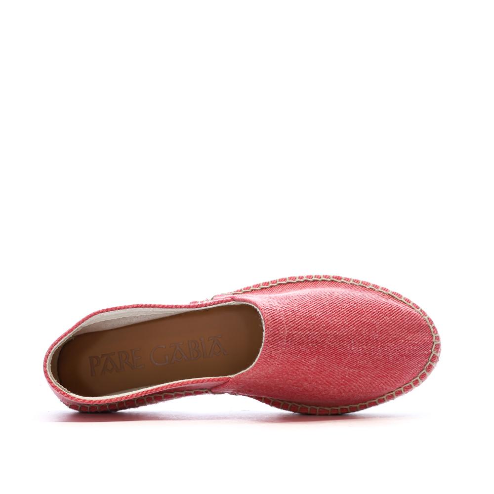 Rote Espadrilles für Damen von Pare Gabia Anaia Ansicht 4