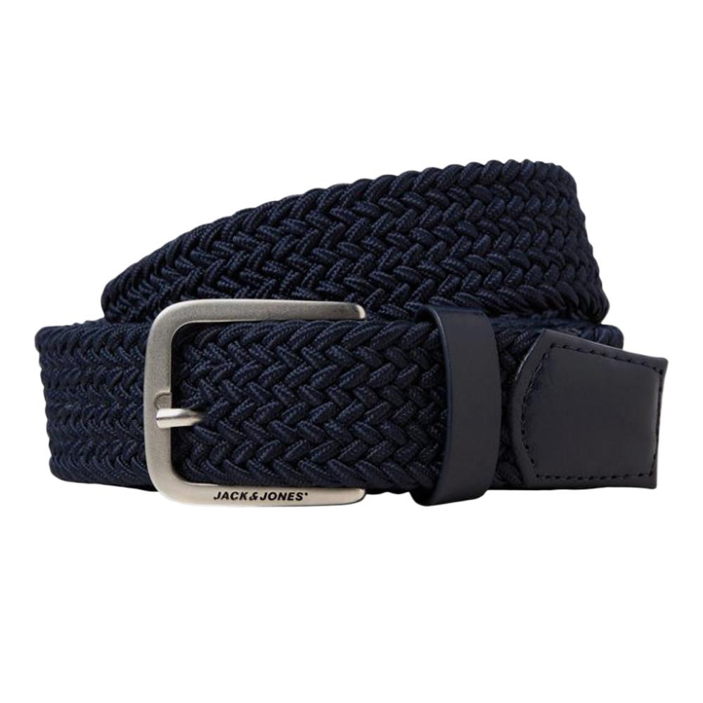 Ceinture Tressée Marine Homme Jack & Jones Deblin Woven pas cher