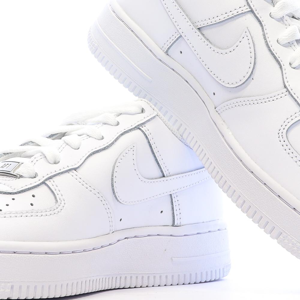 Baskets Blanc Garçon Nike Air Force 1 DH2920 vue 7