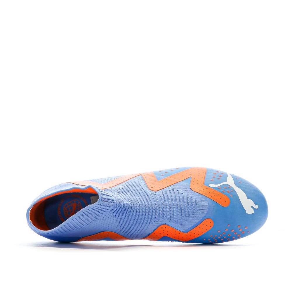Chaussures de Football Bleu/Orange Homme Puma Future Match 107176 vue 4