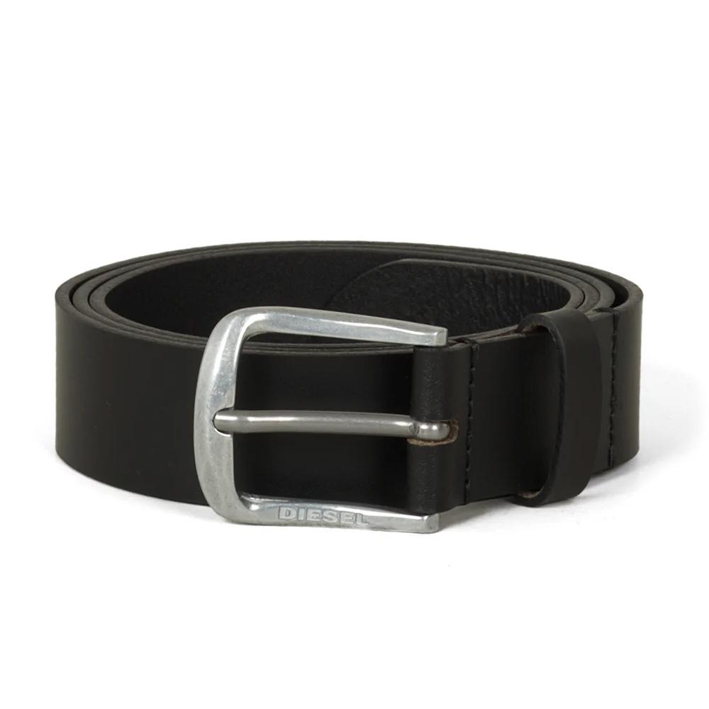 Ceinture Noire Homme Diesel B-basic Belt 26 pas cher