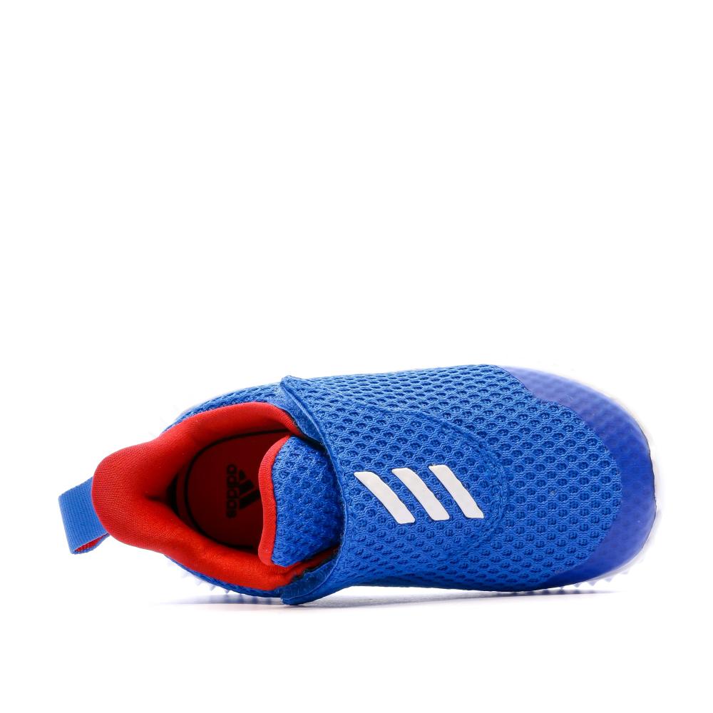 Basket Bleue Enfant Adidas Fortarun AC vue 4