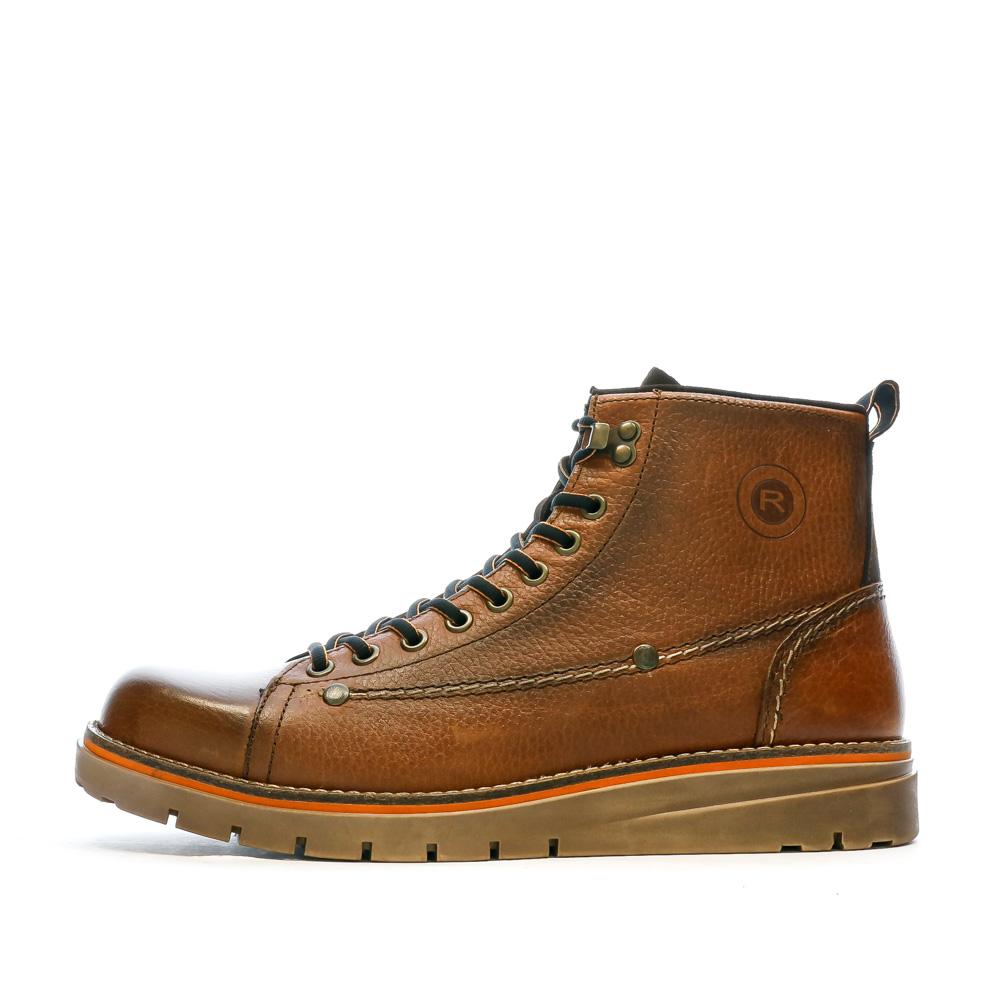 Boots Marron Homme Redskins Democrat pas cher