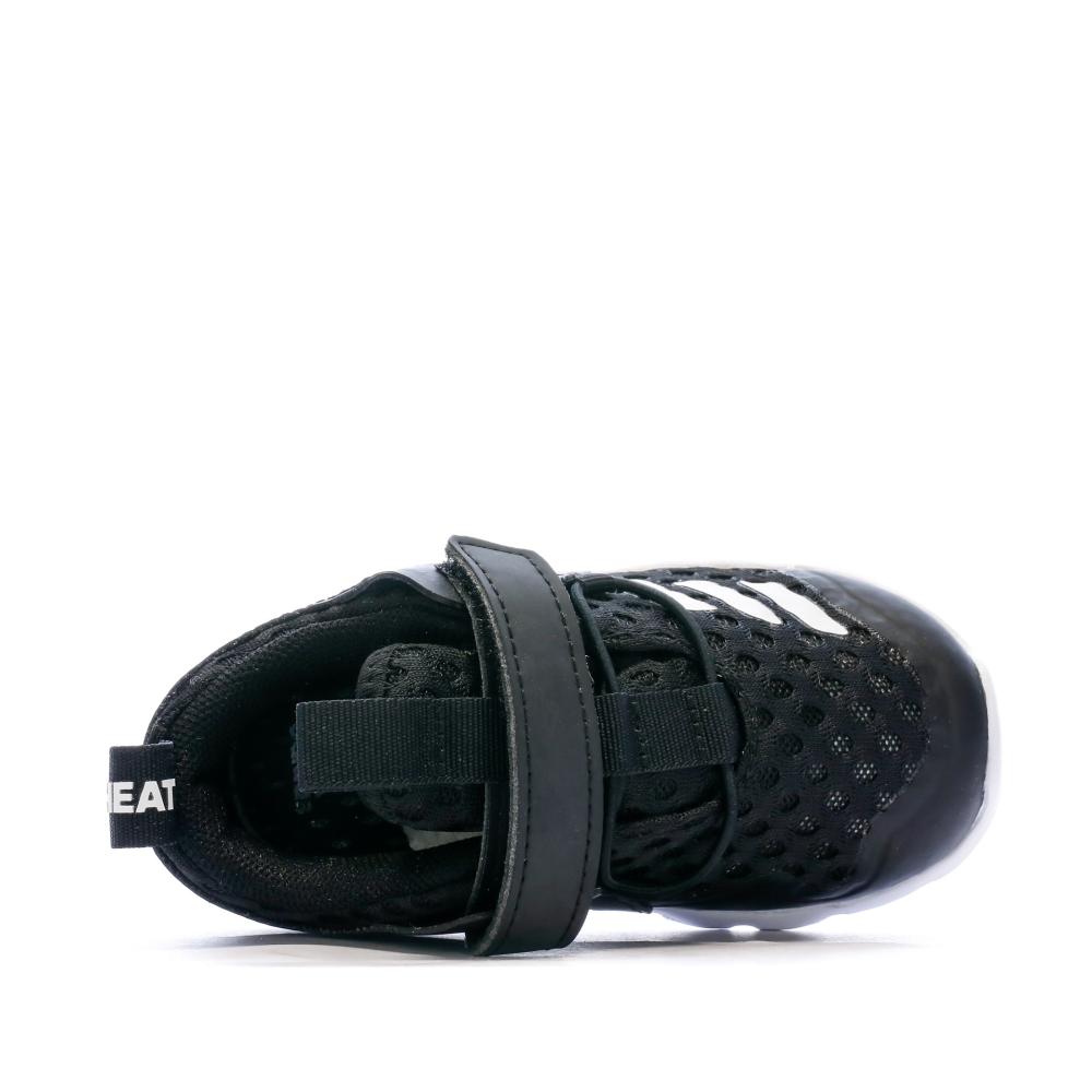 Baskets Noir Garçon Adidas Rapidaflex vue 4