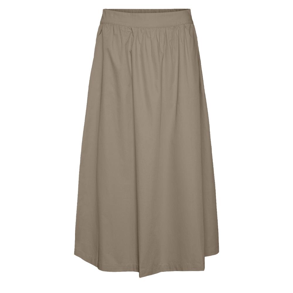 Jupe Beige Femme Vero Moda Tine Calf pas cher