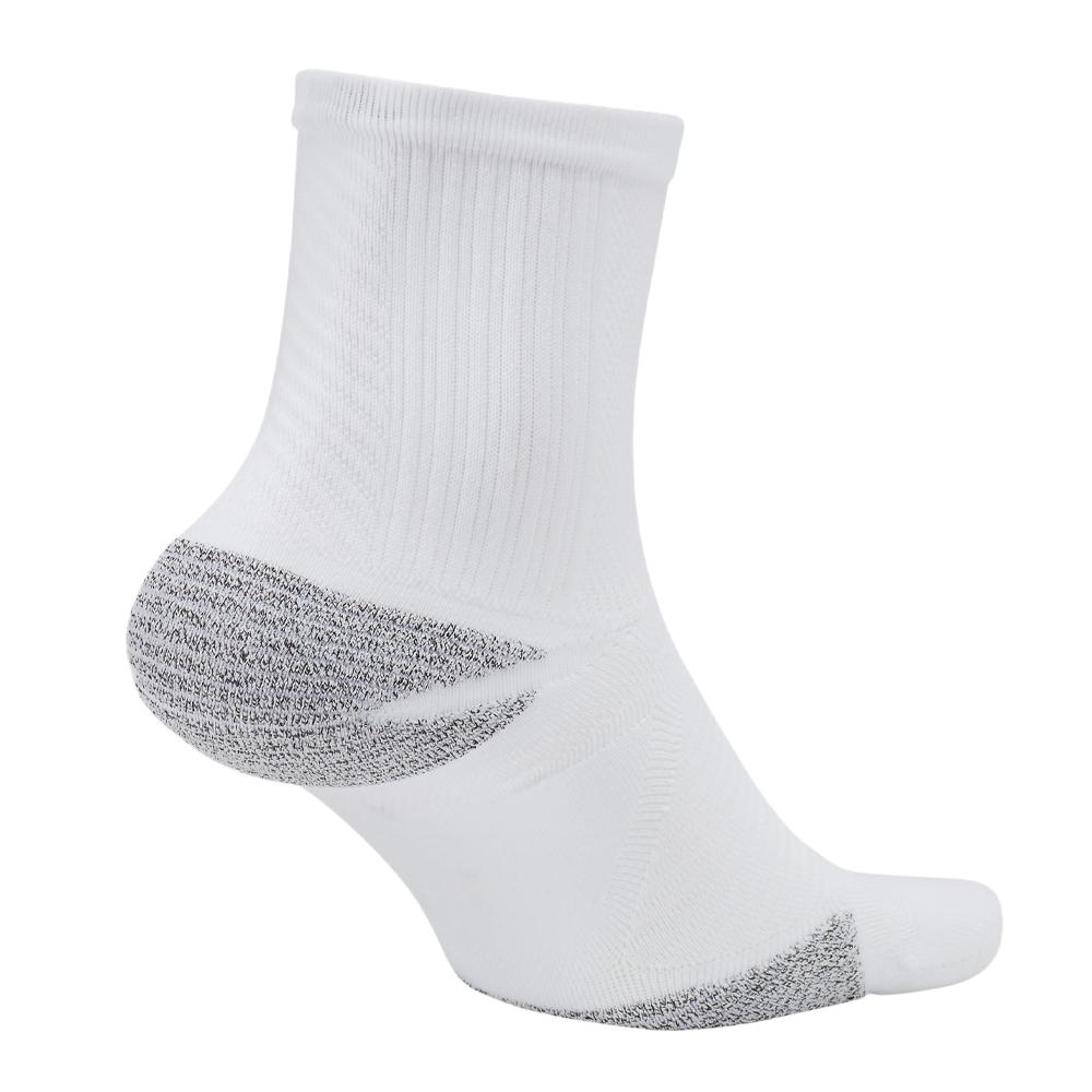 X1 Paire de Chaussettes Blanc Nike Racing Ankle vue 2
