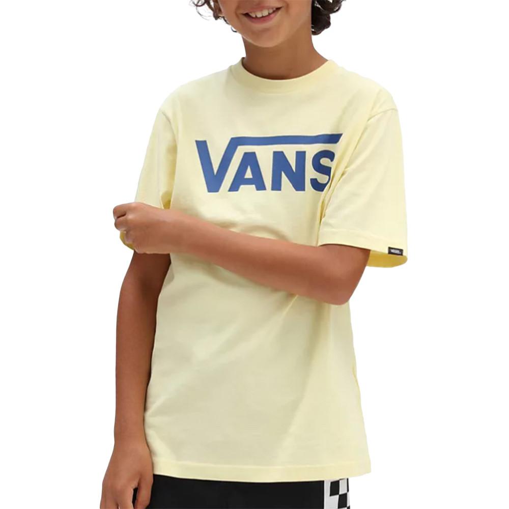 T-shirt Jaune Garçon Vans Classic pas cher