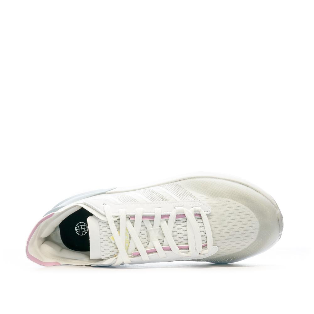 Chaussures de Running Blanc/Gris Femme Adidas Avryn vue 4