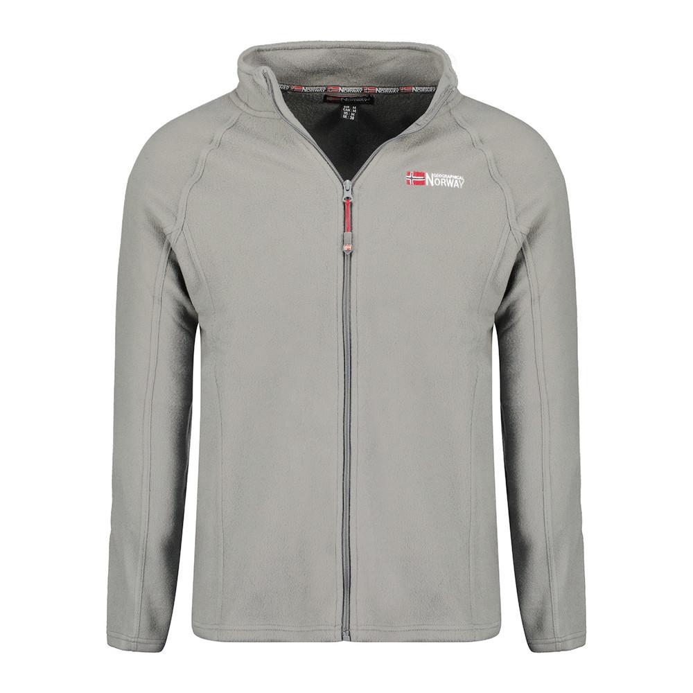 Veste Polaire Gris Clair Homme Geographical Norway Tug pas cher