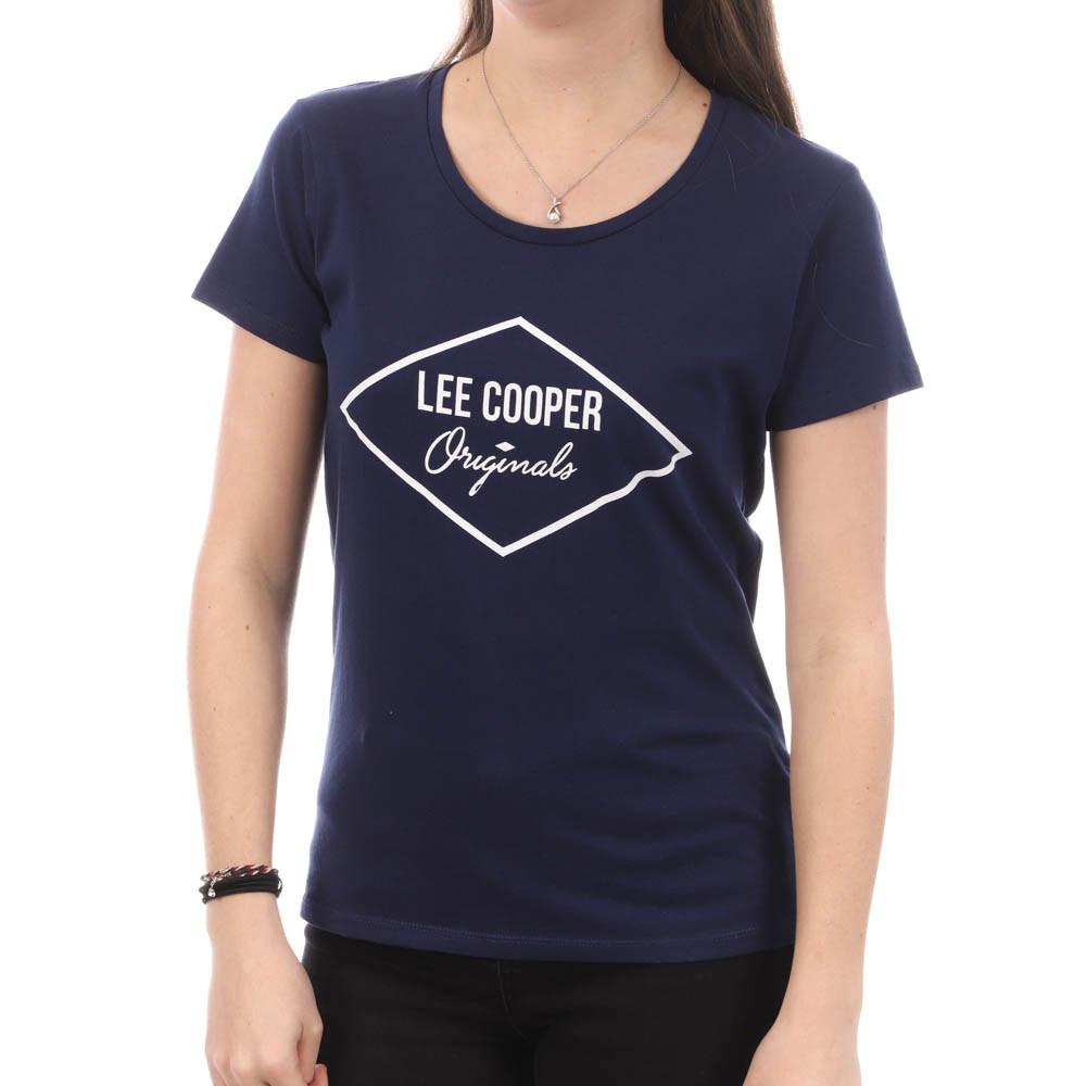 T-shirt Marine Femme Lee Cooper Ota pas cher