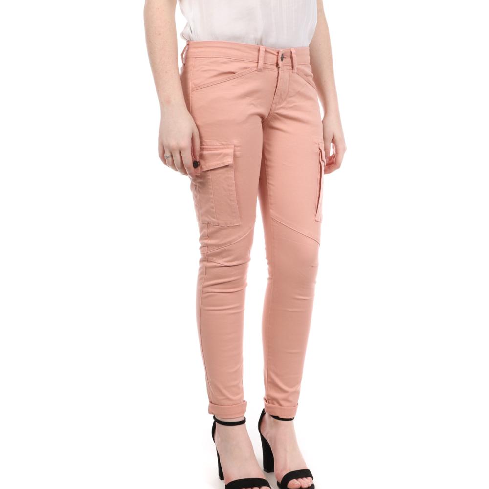Pantalon Rose Femme Teddy Smith Plixen Ankle pas cher