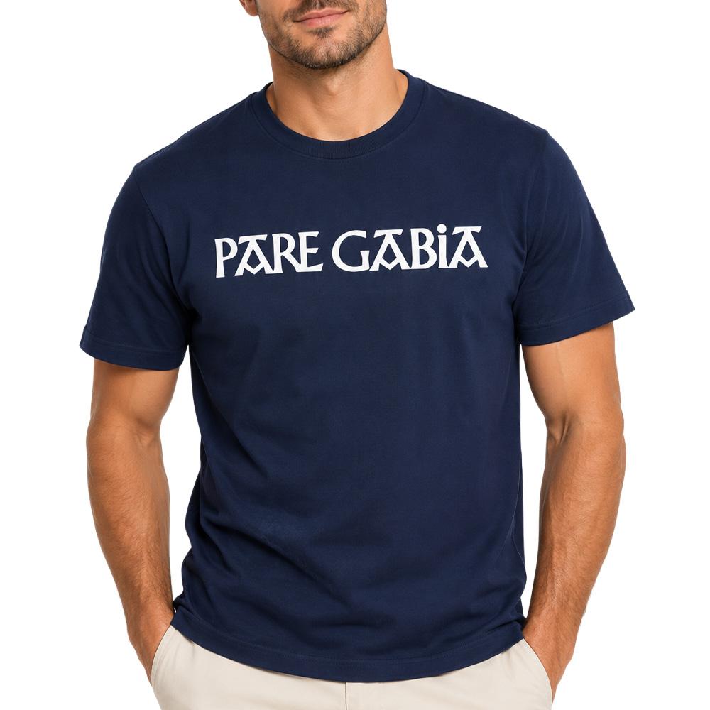 Camiseta azul marino para hombre Pare Gabia Andos barato
