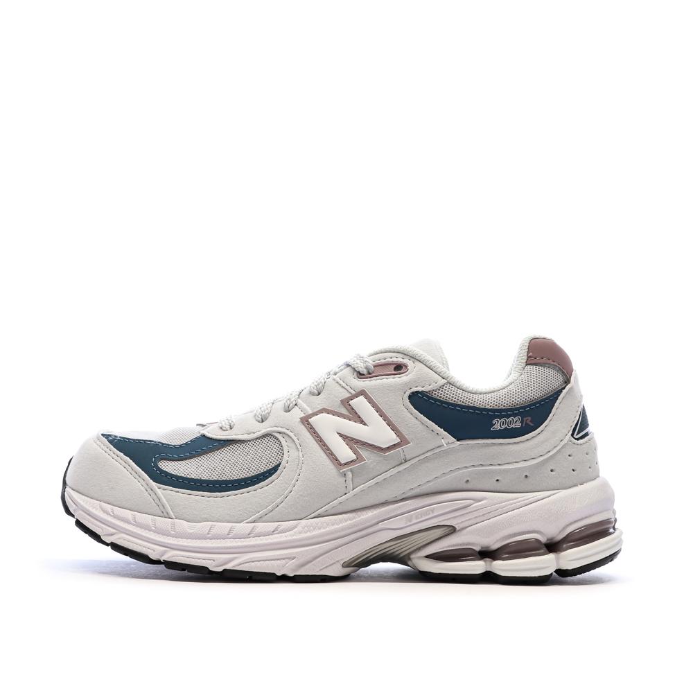2002 Baskets Grises Clair Femme New Balance pas cher
