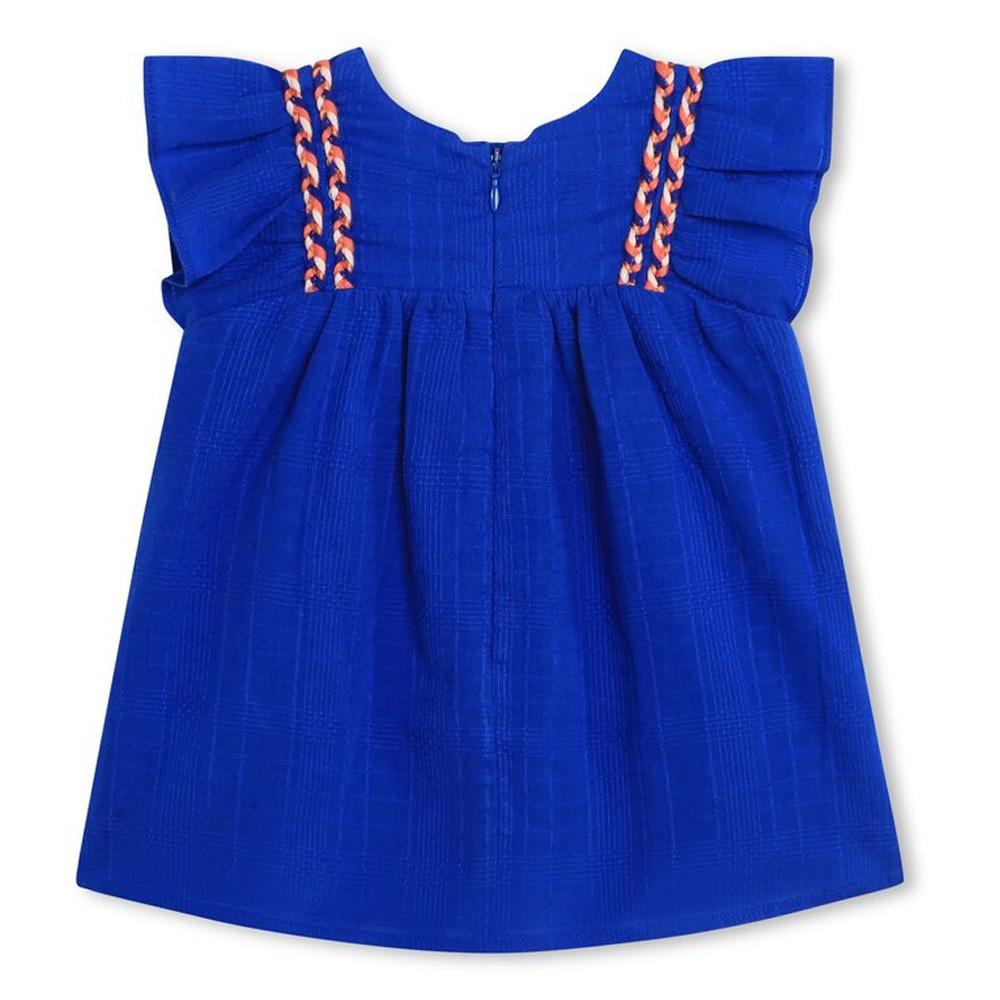 Robe Bleu Bébé Fille Carrément Beau Y30099 vue 2