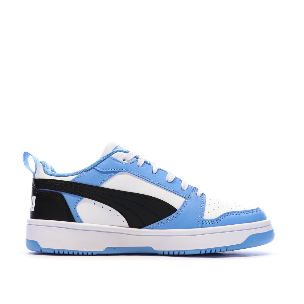 Baskets Turquoise/Blanc Garçon Rebound Low vue 2