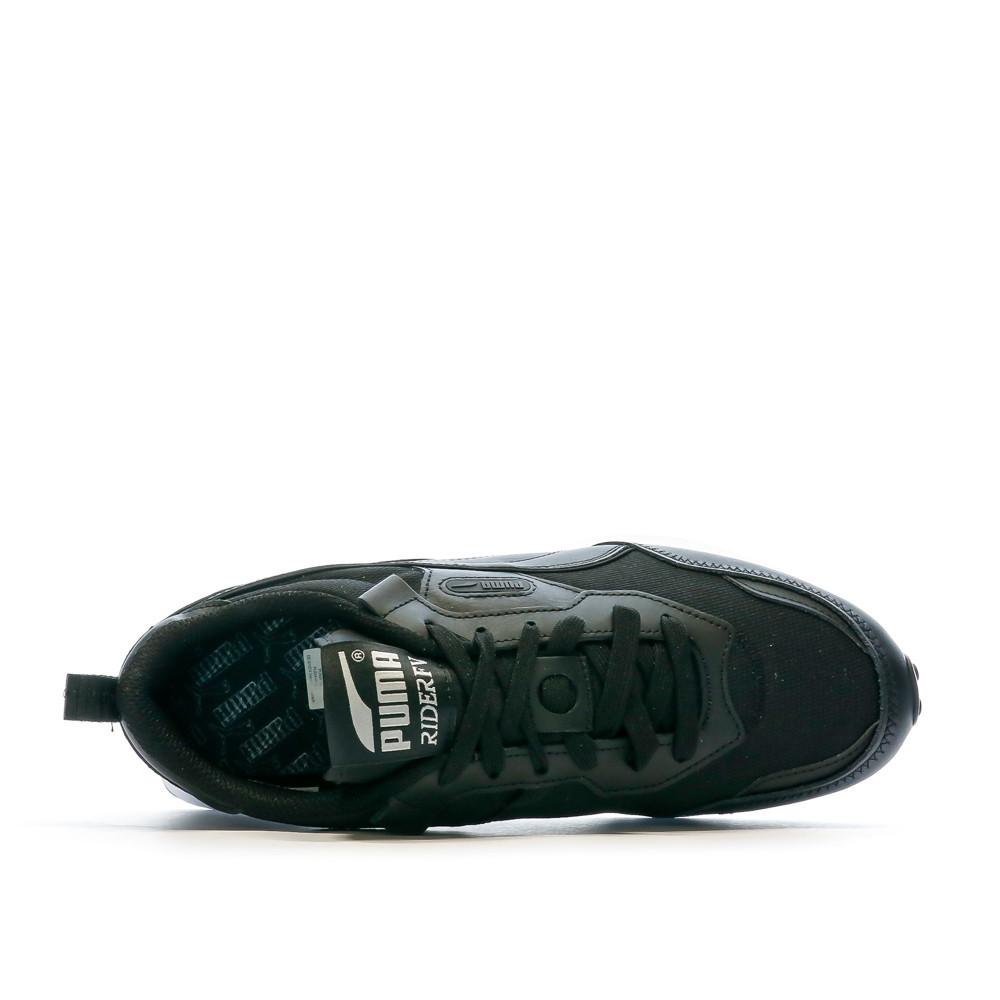 Baskets Noir/Blanche Homme Puma Rider vue 4
