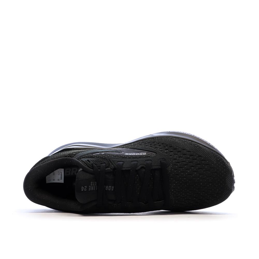 Chaussures de Running Noir Femme Brooks Adrenaline Gts 24 vue 4