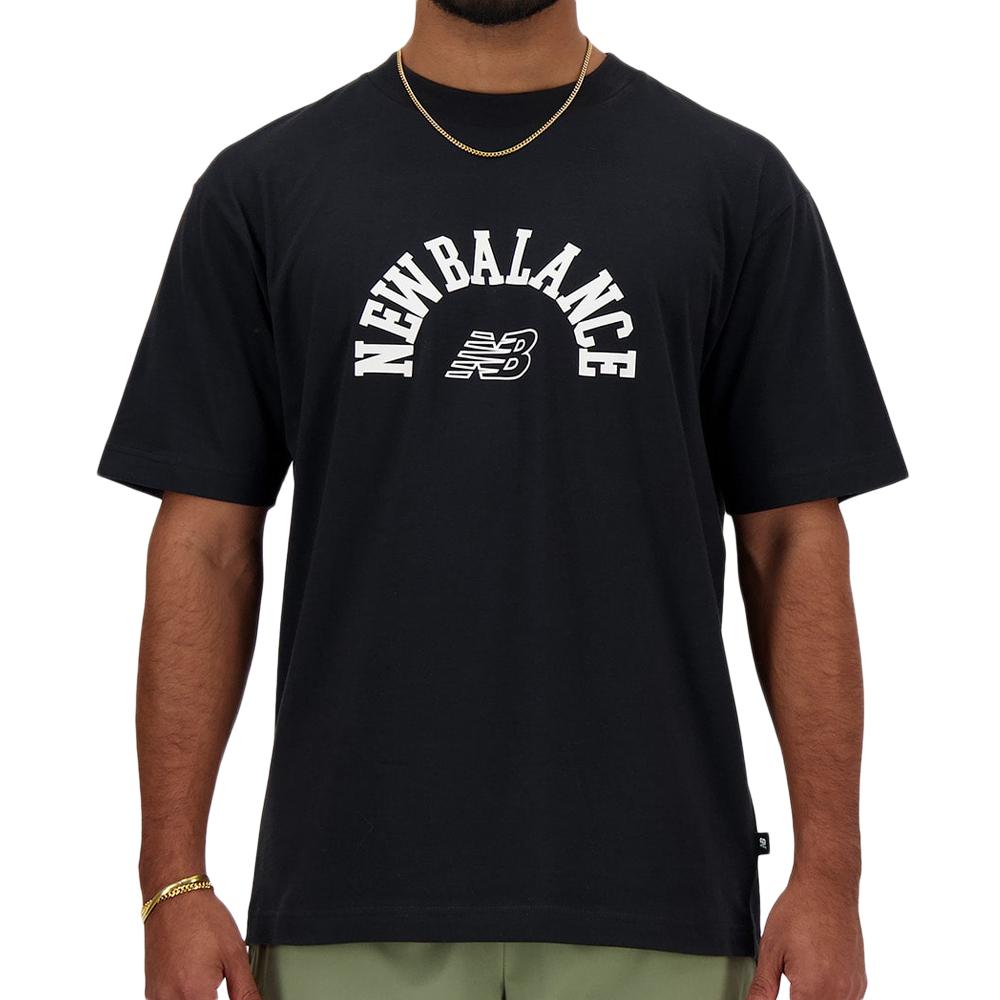 T-shirt Noir Homme New Balance Graphic pas cher