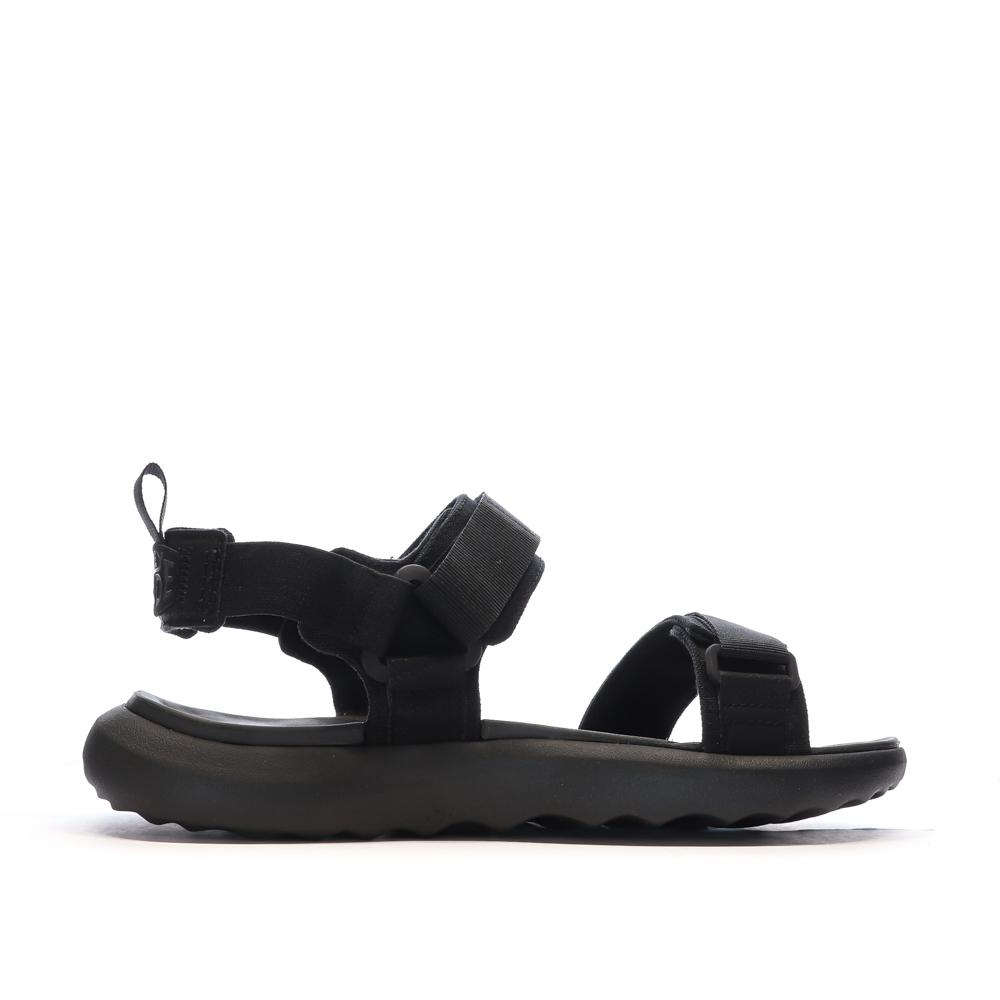 Sandales Noires Homme Hey Dude Carson vue 2