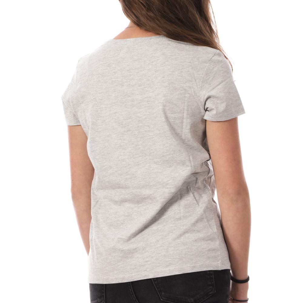 T-shirt Gris Femme Lee Cooper Odette vue 2