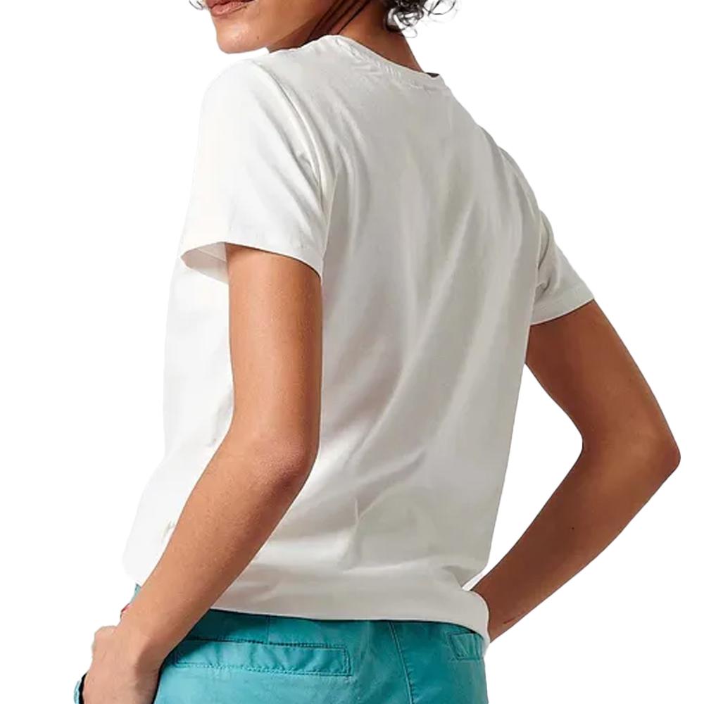 T-shirt Blanc Femme Kaporal FANJOE vue 2