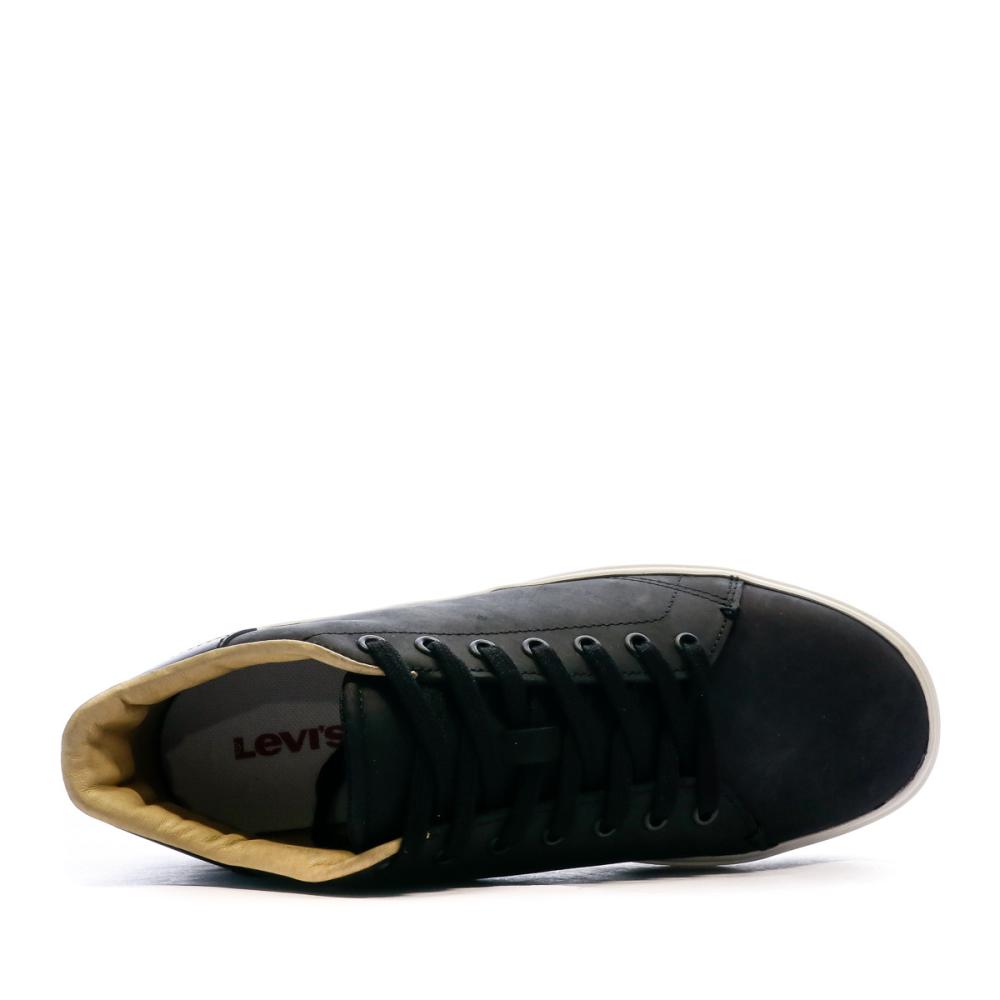 Baskets Montantes Noir Homme Levi's Gibbs Mid vue 4