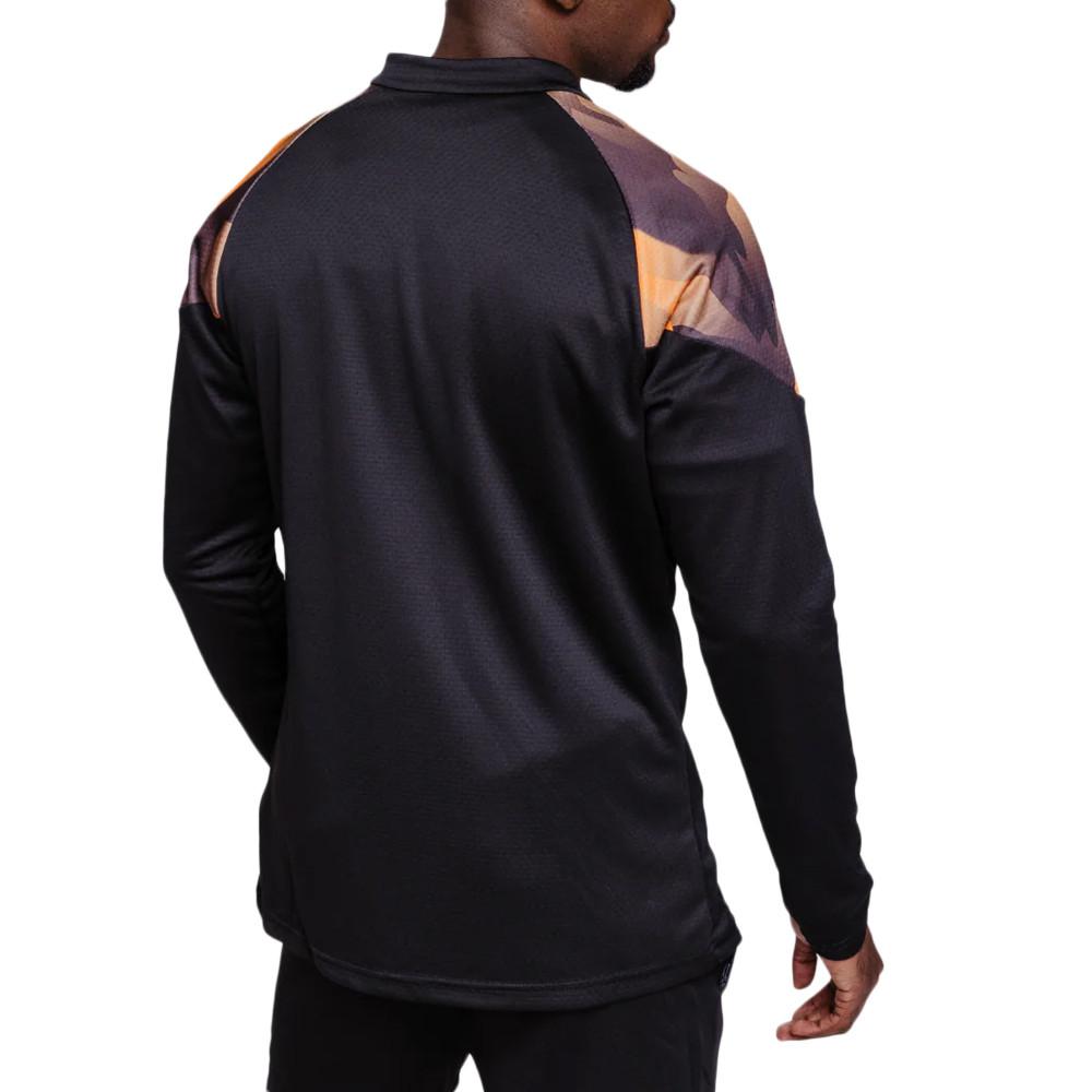 OM Sweat de Training Noir/Orange Homme Puma 2023/24 vue 2