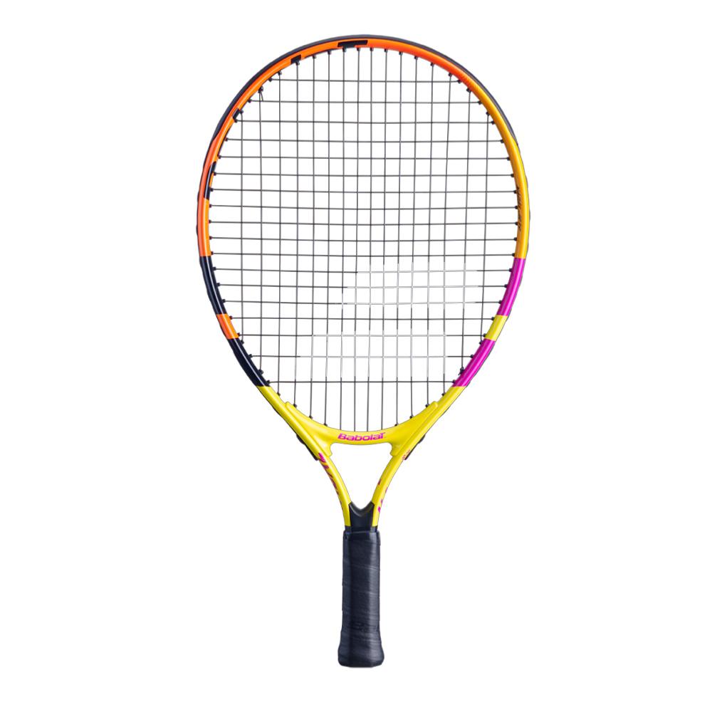 Raquette de Tennis Jaune/Orange Babolat Nadal Junior 19 pas cher