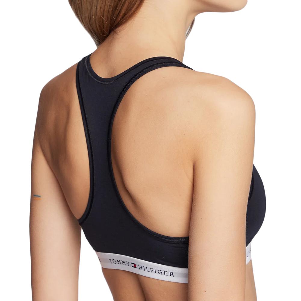 Brassière Noire FemmeTommy Hilfiger Sport vue 2