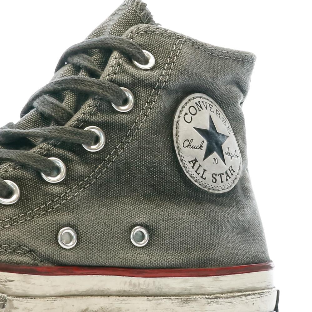 Baskets Grises Femme Converse Chuck 70 Canvas vue 7