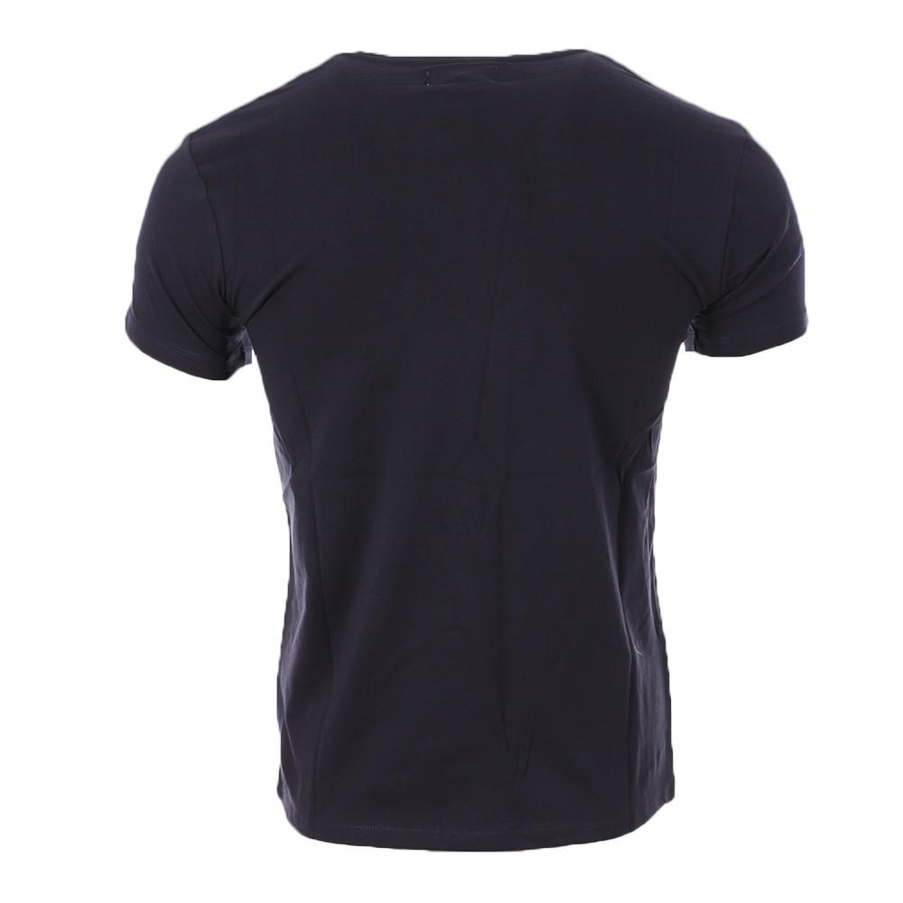 T-shirt Marine Homme Lee Cooper Orex vue 2