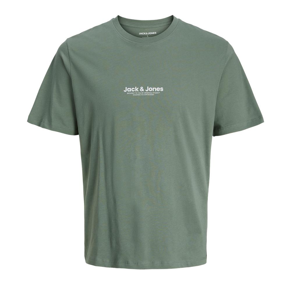 T-shirt Kaki Homme Jack & Jones Whvesterbro pas cher