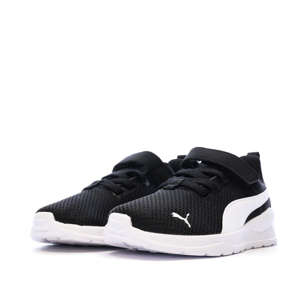 Baskets Noires/Blanches Garçon Puma Anzarun Lite vue 3