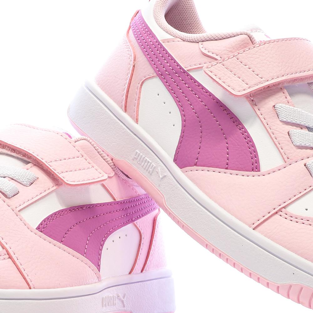 Zapatillas de deporte rosas para niña Puma Rebound ver 7
