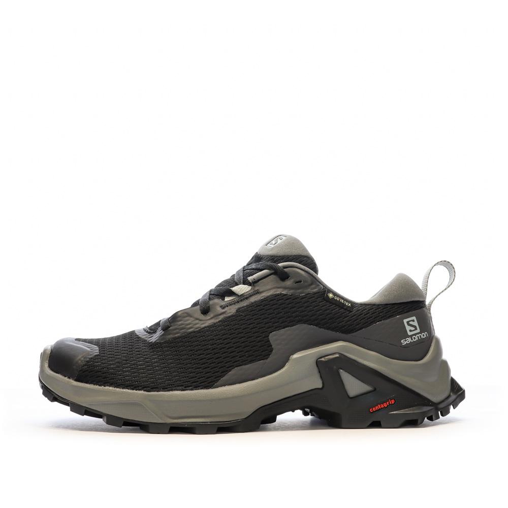 Chaussures de randonnée Noire/Grise Femme Salomon X Reveal 2 Gtx pas cher