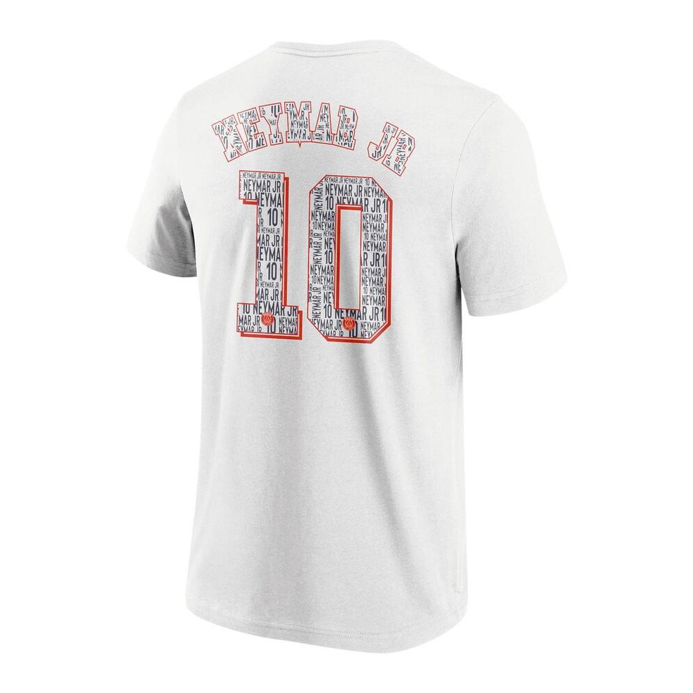 Neymar Paris T-shirt Blanc Enfant PSG vue 2