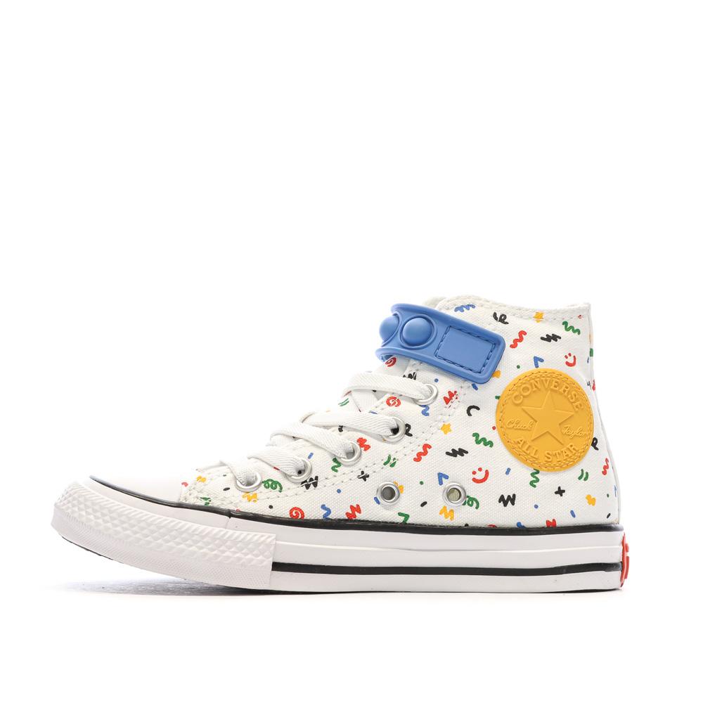 Baskets Blanches Garçon Converse Easy pas cher