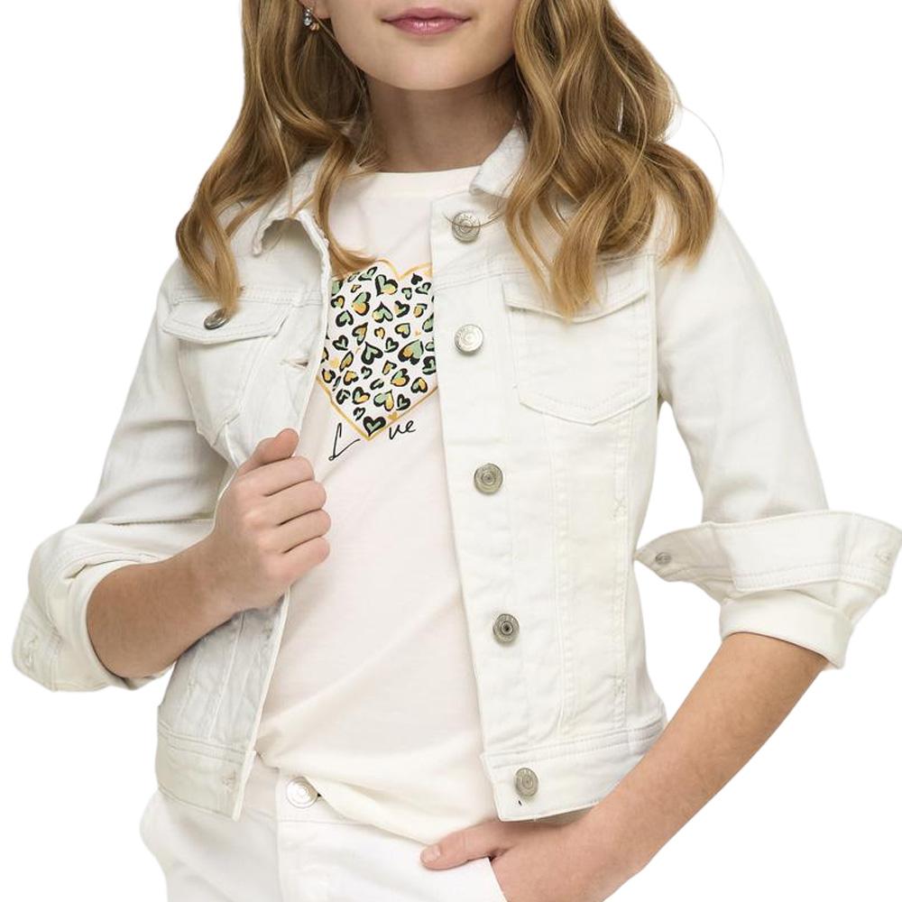 Veste Écru Fille Kids ONLY Kogsara pas cher