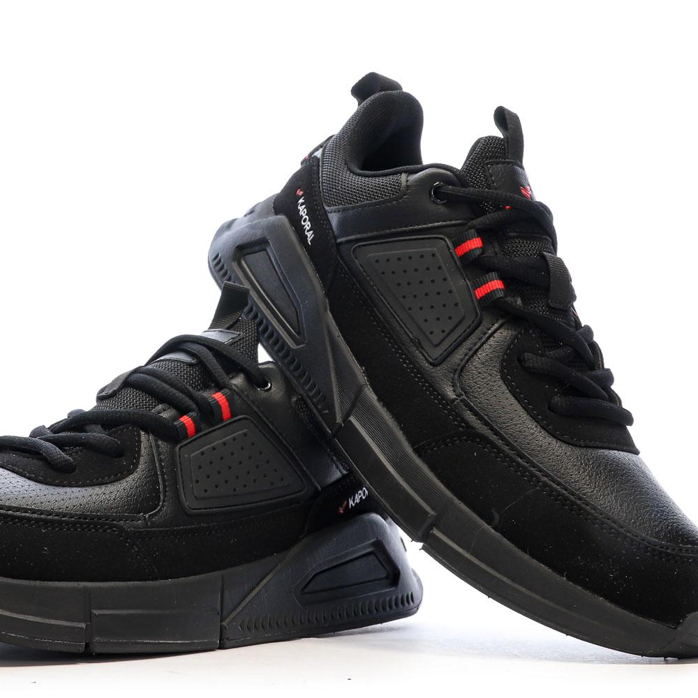 Baskets Noir Homme Kaporal Dolpi vue 7