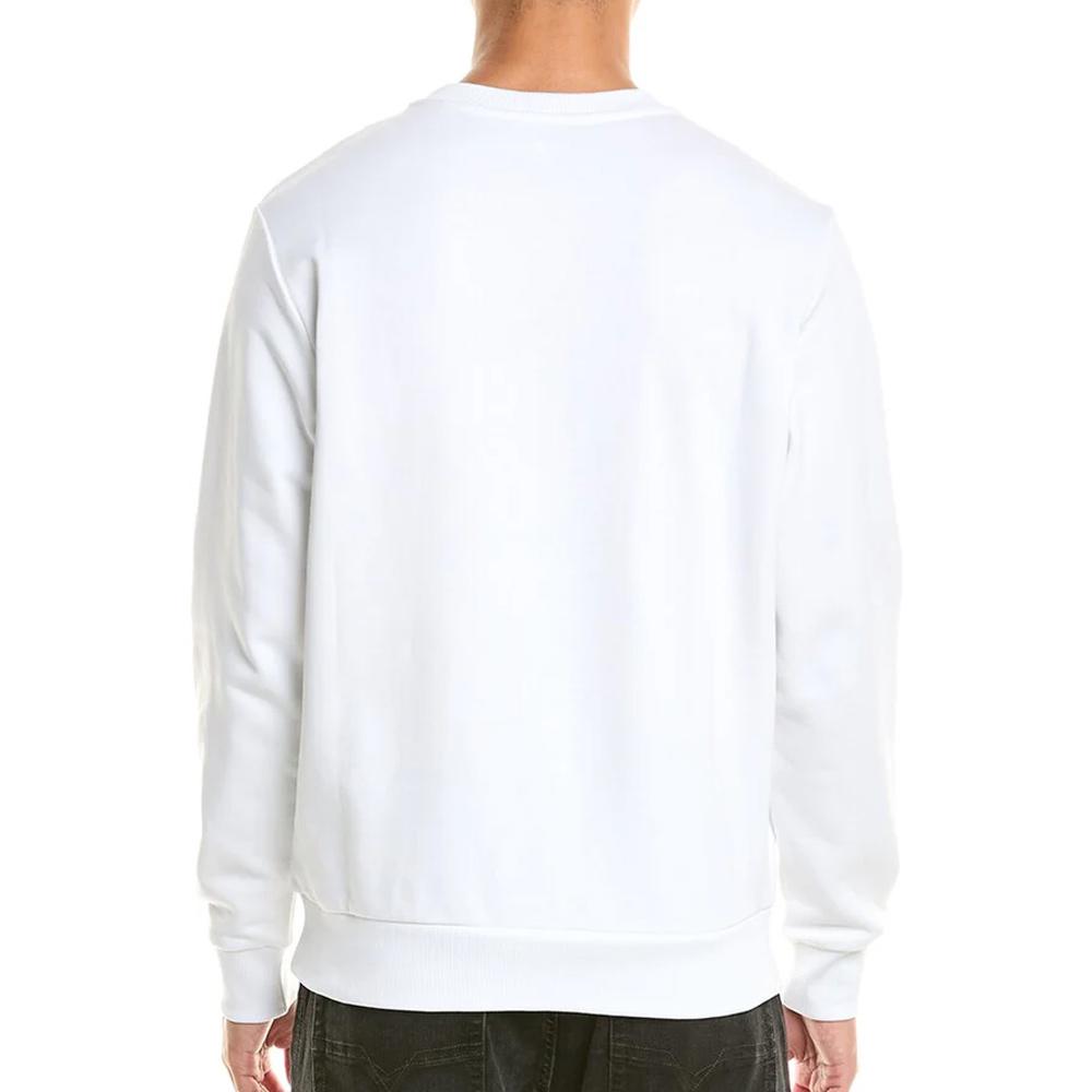 Sweat Blanc Homme Diesel Felpa vue 2