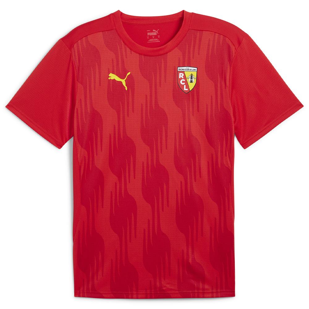 RC Lens Maillot Prematch Rouge Homme Puma 24/25 pas cher