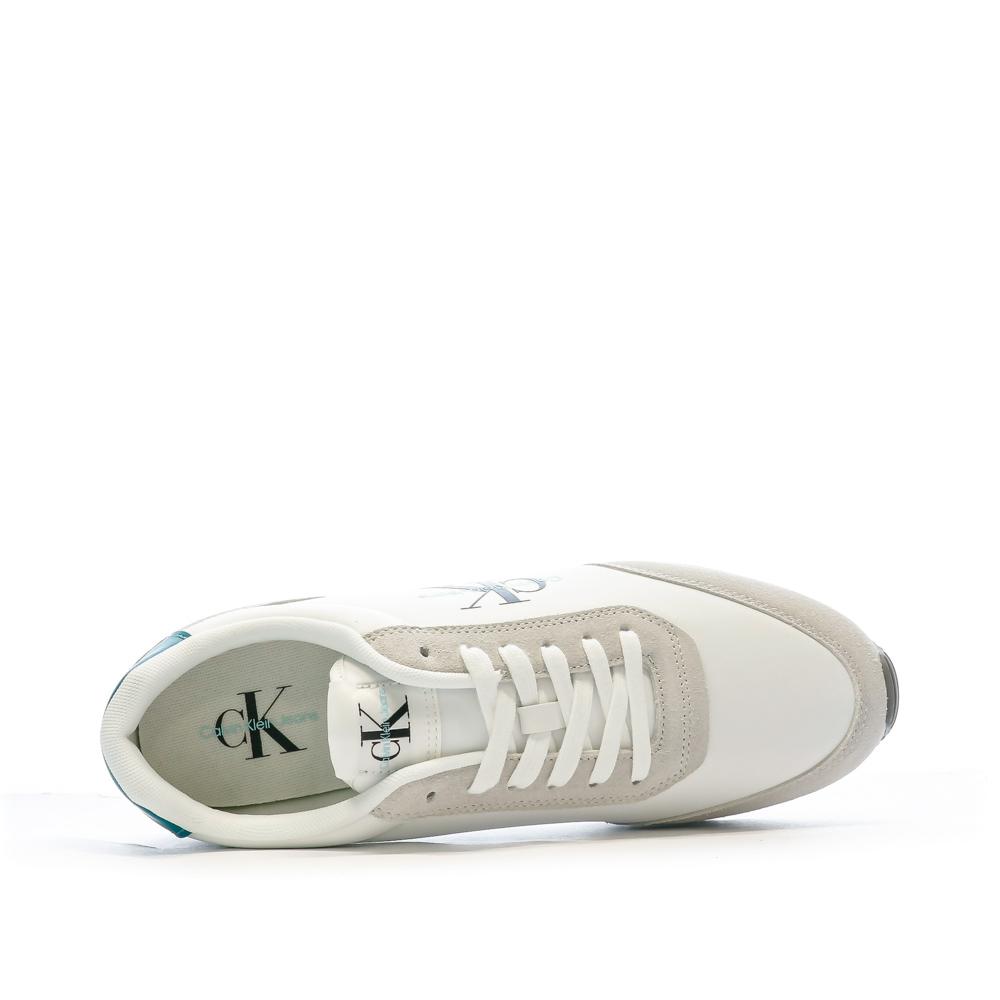 Baskets Blanches Homme Calvin Klein Jeans YM0YM00746 vue 4