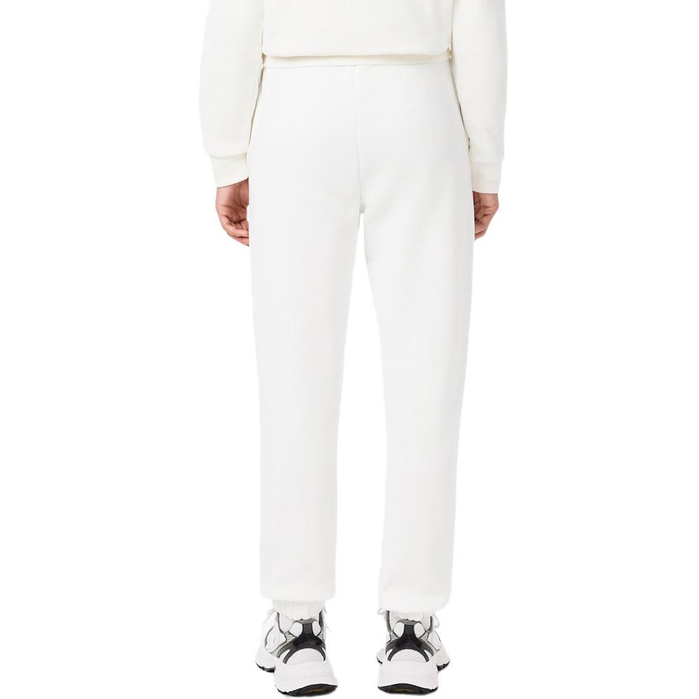 Jogging Blanc Femme Lacoste Fleece vue 2
