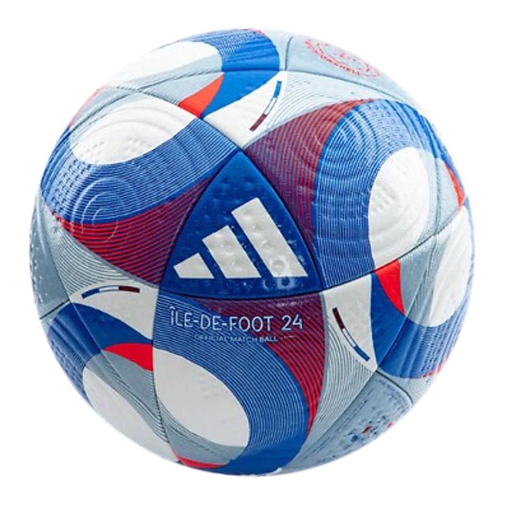 Ballon Bleu/Blanc/Rouge Adidas Olympics24 pas cher