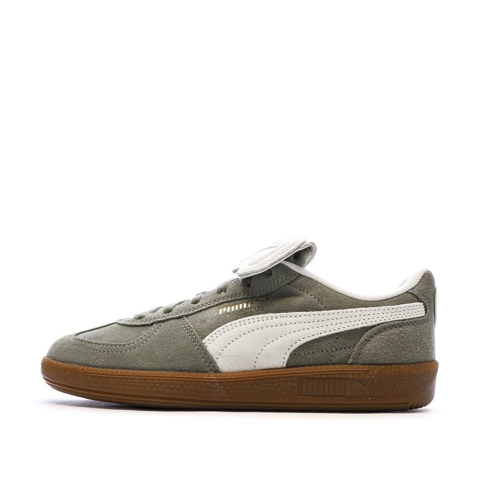 Baskets Kaki Homme Puma Palermo pas cher