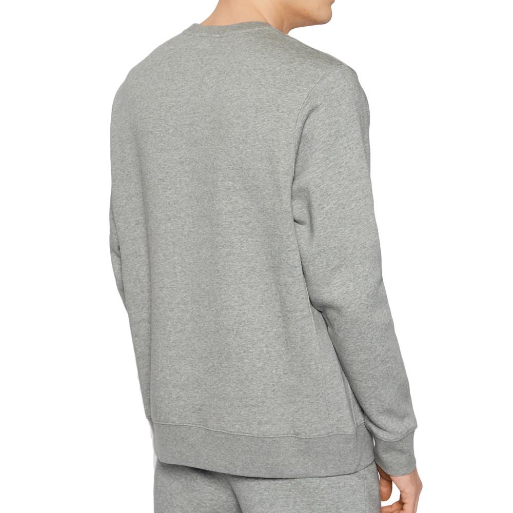 Sweat Gris Homme Nike Crew vue 2