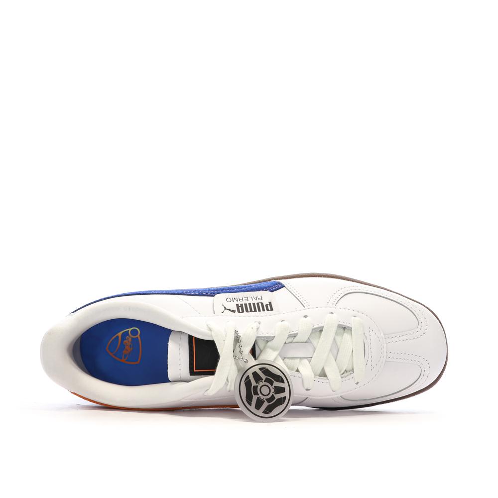 Baskets Blanches/Maron Homme Puma Palermo Rocket League vue 4
